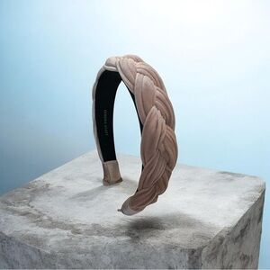 Kendra Scott Braided Pink Headband